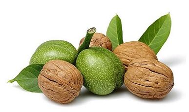 Καρύδι για την απομάκρυνση των παρασίτων από το σώμα